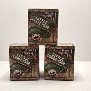 Awesome Little Green Men Series 1 Blind Box - Set of 3